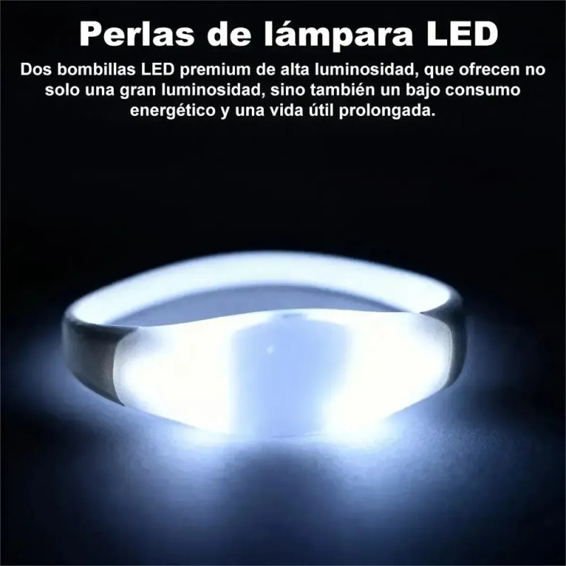 15pcs Pulseras Para Fiestas Pulseras Luminosas Audioritmicas Blanco
