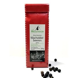 HEUSCHRECKE Organic Juniper Berries (6 x 30 g)