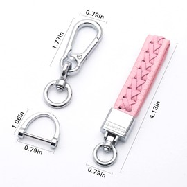 for Nissan Altima Key Fob Cover,Key Fob Case for Nissan Maxima Rogue Sentra Murano 370z Pathfinder Infiniti 3/4/5 Button Accessory with Keychain,Pink