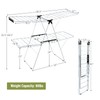 Nightcore 2-Layer Clothes Drying Rack, Aluminum Drying Rack with Adjustable