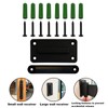 2 pcs Package Retractable Fixed Wall Mounted Queue Safety Belt