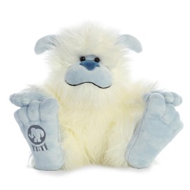Aurora® Mysterious Fantasy Yeti Stuffed Animal - Mythical Charm - Imaginative Adventures - White 12.5 Inches