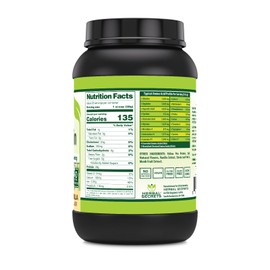 Herbal Secrets Vegan Protein | 28 Grams Protein | 23 Servings | 6.2 Grams BCAA Supplement | Made in USA (2 Lb, Vanilla)