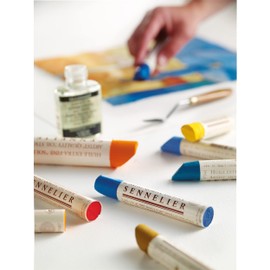 Sennelier Oil Painting Stick Cadmium Yellow Light by Sennelier