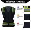 FONIRRA Hi Vis Safety Vest for Women Reflective with Pockets