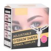 Adjustable Eyebrow Shaper Stencil Handheld Eyebrow Grooming Template Makeup Tool