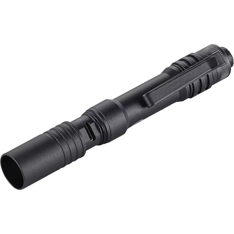 Streamlight 66601 MicroStream 250-Lumen USB Rechargeable Flashlight Black