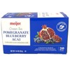 Meijer Green Tea Pomegranate Blueberry Acai Tea Bags 1.41 oz (20 tea bags)