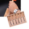 Wood Carving Chisel Set, Sculpture Hand Tools Mushroom Handle DIY