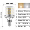 Beriteluce 2Pack 9W LED Corn Light Bulb, Mini Corn Bulb,