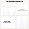 Beuioslyr 24" Clear Acrylic Display Stand, Acrylic Display Box For