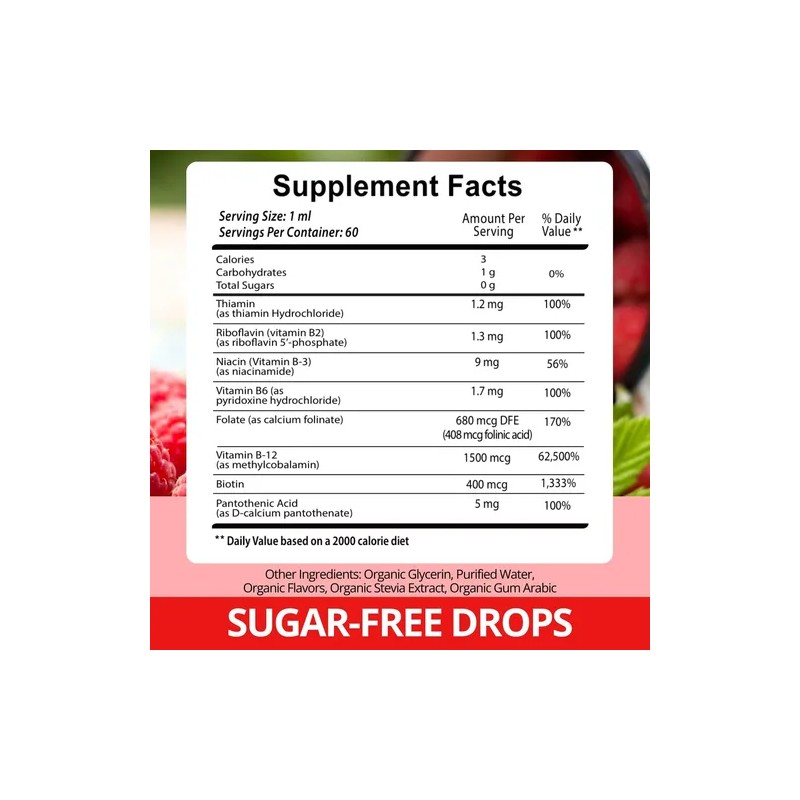 Vitboost Complejo B Vitamina B12 Liquida Hecho En Usa