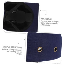 Outanaya Adjustable Hat Lightweight Hard Baseball Cap for Outdoor Activities Stylish Protective Headwear for Men and Women for Cycling Skateboarding and Construction Sites