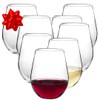 D'Eco Unbreakable Tritan Wine Glasses, 20 oz (Set of 8)