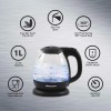 Elite Gourmet 1L Glass Electric Kettle Fast Boiling BPA Free