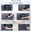 JDMCAR Trunk Storage Baffle Tail Box Storage Compatible with RAV4
