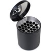 Windmill 595-5000 Black Windmill Ashtray with Lid for Honeycomb Tabletop
