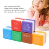 24PCS Teacher Stamps Reusable English Homework Encouraging Grading Stamp for