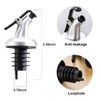 10 Pack Stainless Steel Classic Wine Olive Oil Bottle Pourers