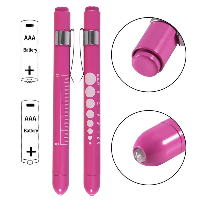 Aokin Medical Pen Light for Nurse Doctor, Reusable LED Medical