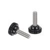 uxcell 2pcs Knurled Clamping Knobs M10 x 30mm Metric 304
