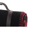 Lovely Casa Dawson Fleece Blanket - Black - Size 130