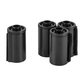 Adorama Reloadable Plastic Film Cassette for Bulk Loading, Pack of 4
