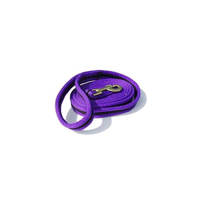 Rhinegold Padded Leadrope, Purple/Black