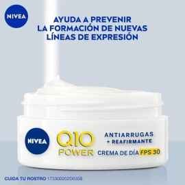 Nivea Crema Facial Antiarrugas Día Fps 30+ Q10, 50ml Nivea Q10 Power