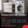 AHA75673404 Washer Drain Pump Assembly Fit for LG WT7800CV WT7100CW