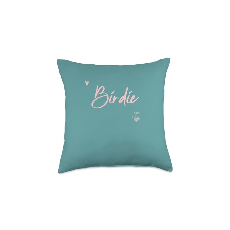 Birdie meaning "Bird" Throw Pillow