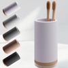Matani Bamboo Toothbrush Holder Diatomite Tooth Brush Organizer - Storage