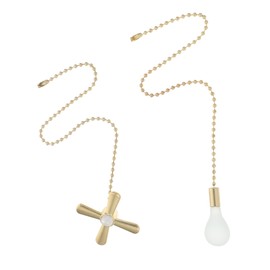 Operitacx 1satz Vintage Deckenventilator Zugkette Dekorative Lampen-zugkette Retro-design Mit Eleganten Fanförmigen Anhängern Für Und Schlafzimmer