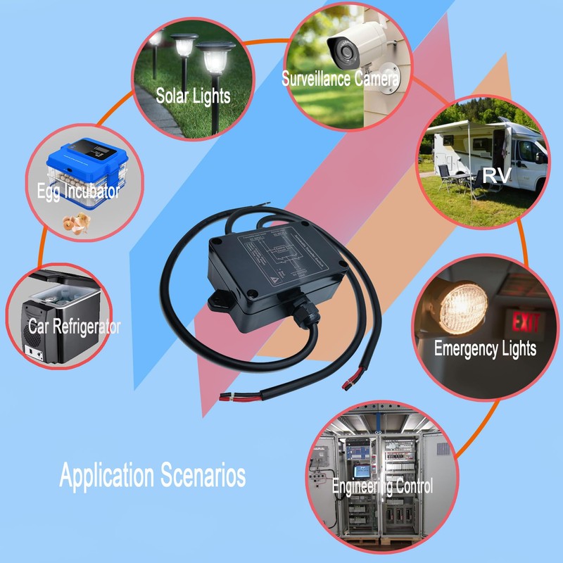 Automatic Transfer Switch DC 5V-60V ATS Automatic Transfer Switch, ATS