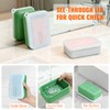 AIMAIAIMAI Extra Large Travel Soap Case fits Duke Cannon 10