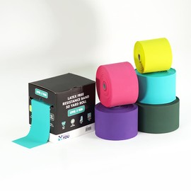Healthy You Latex Free Resistance Band 50 Yard Rolls (Lime v2)