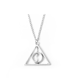 Krilucly Triangle Pendant Necklace, Elegant Geometric Collar Chain, Simple Triangle Blank Necklace, Charm, Geometric Jewelry for Women, Jewellery, Costume Accessories, Cartoon,, Stainless Steel, No