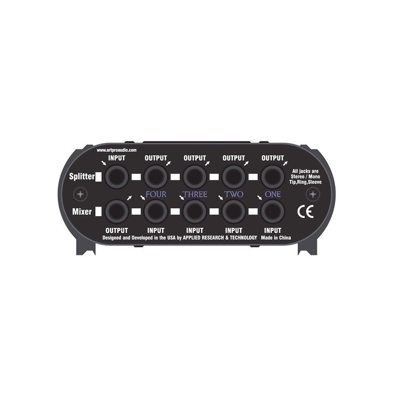 Art Pro Audio SPLITMix 4 - Four Channel Passive Splitter/Mixer
