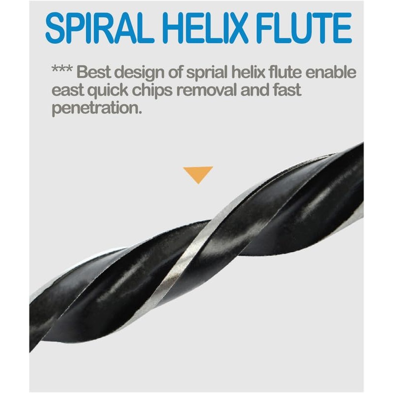 Brad Point Woodworking Drill Bit 1/8 in.Spur Point Drill Hardwood