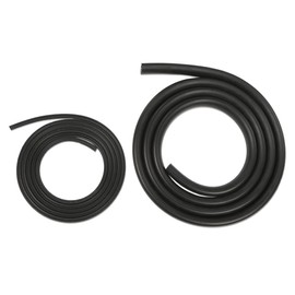 G-PLUS Rear Glass Small Back Window Weatherstrip Seal with Black Lock Bead Compatible with Chevy BJ BK BL Truck/Fit GMC Pickup Trucks 1942-1966 Back Window Rubber