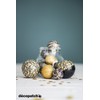 Décopatch - Ref NO006O - Baubles (Pack of 6) -