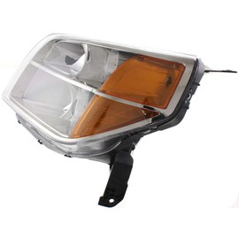 Evan Fischer Driver Side Headlight for Honda Pilot 2006-2008 Halogen Fits EX, EX-L, LX, SE-L, Special Ed & Value Package Replaces # 33151S9VA11