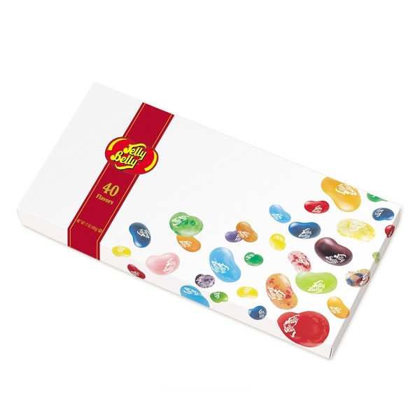 Jelly Belly Beananza caja de regalo de 40 frijoles de gelatina – más de 1 libra de caramelos – Genuino, oficial, directamente de la fuente