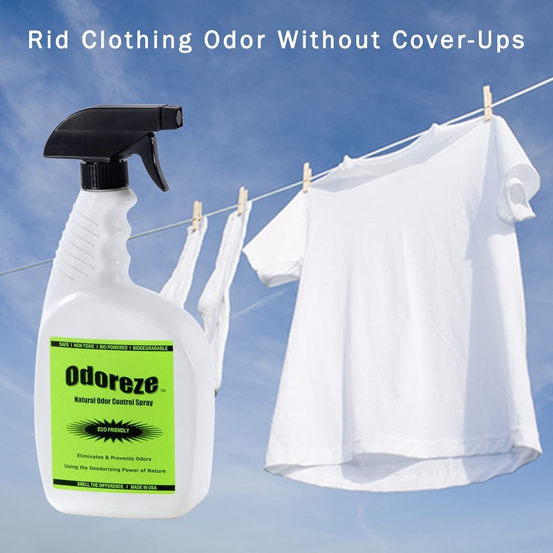 ODOREZE Natural Probiotic Clothing Smell Removal Laundry Additive: 16 oz.