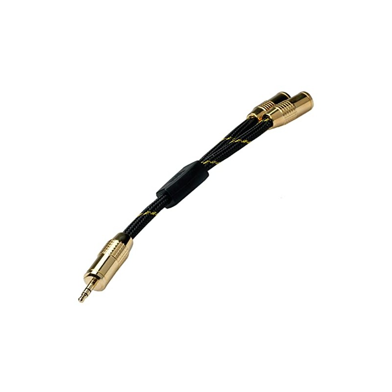 Roline 3.5mm Gold Adapter Cable