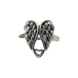 FashionJunkie4Life Sterling Silver Angel Wings Heart Ring (7)