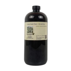 Cotton Candy Flavoring Extract - Sweet Flavoring for Cakes - Cupcakes - Icing - Frosting - Princess Party Flavor - Non-GMO - Gluten Free - Kosher - Vegan - 32 ounces