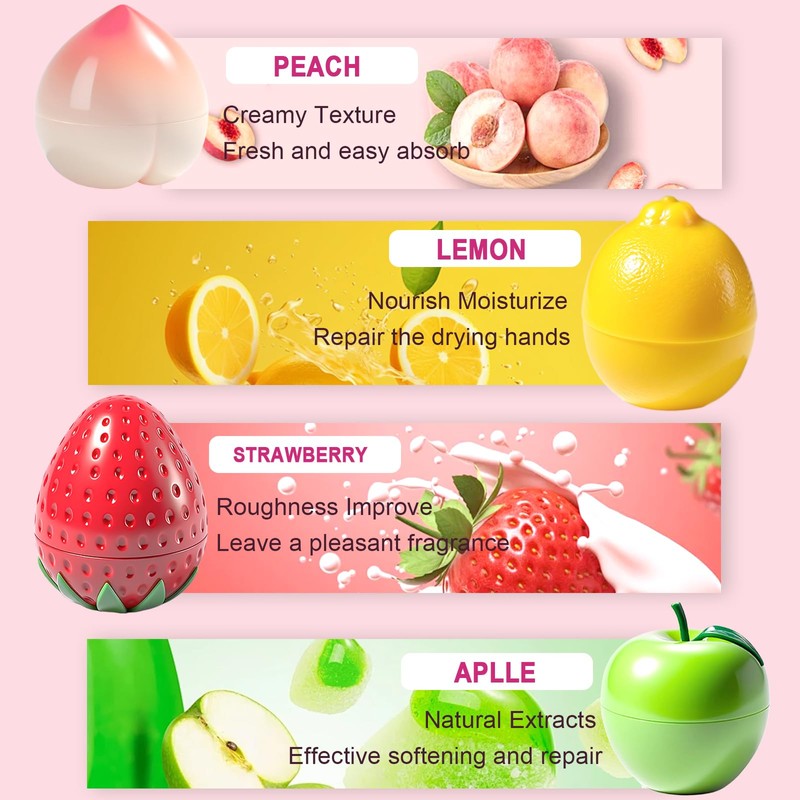 2 Pack Hand Cream Gifts Set, Gifts for Women, Birthday