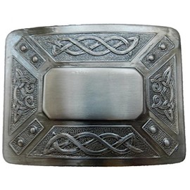 UT Kilts Scottish Kilt belt buckle #5 Antiqued Black Finish