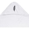 Azeeda 'Feather' Baby Hooded Towel (HT00035083)